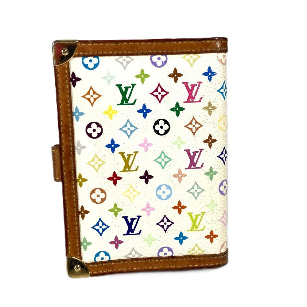 LOUIS VUITTON Notebook cover R20896 Monogram multicolor canvas white Monogram multicolor Agenda PM
