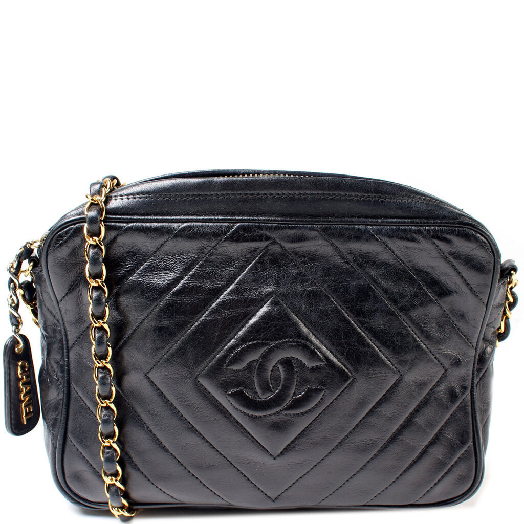 Chanel Quilted Vintage Camera Bag