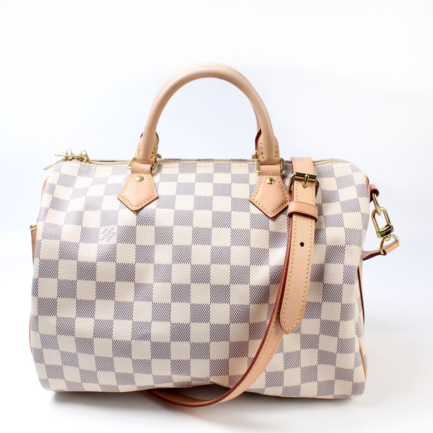 Louis Vuitton Speedy 30 Bandouliere Damier Azur