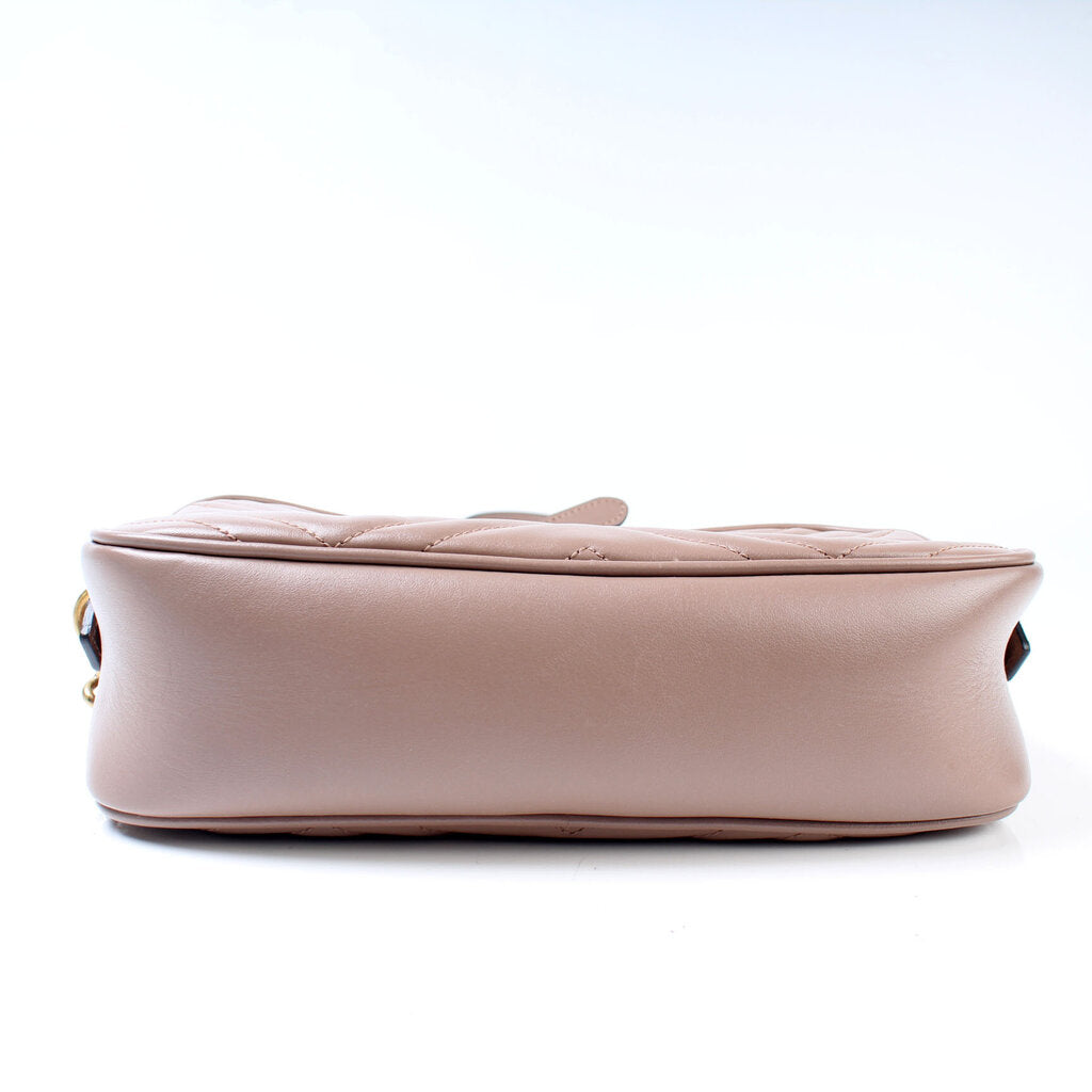 Gucci 447632 Marmont Small Leather Camera Bag
