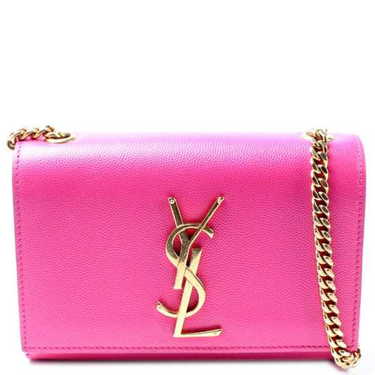 Saint Laurent Kate Satchel Grain Small Bag