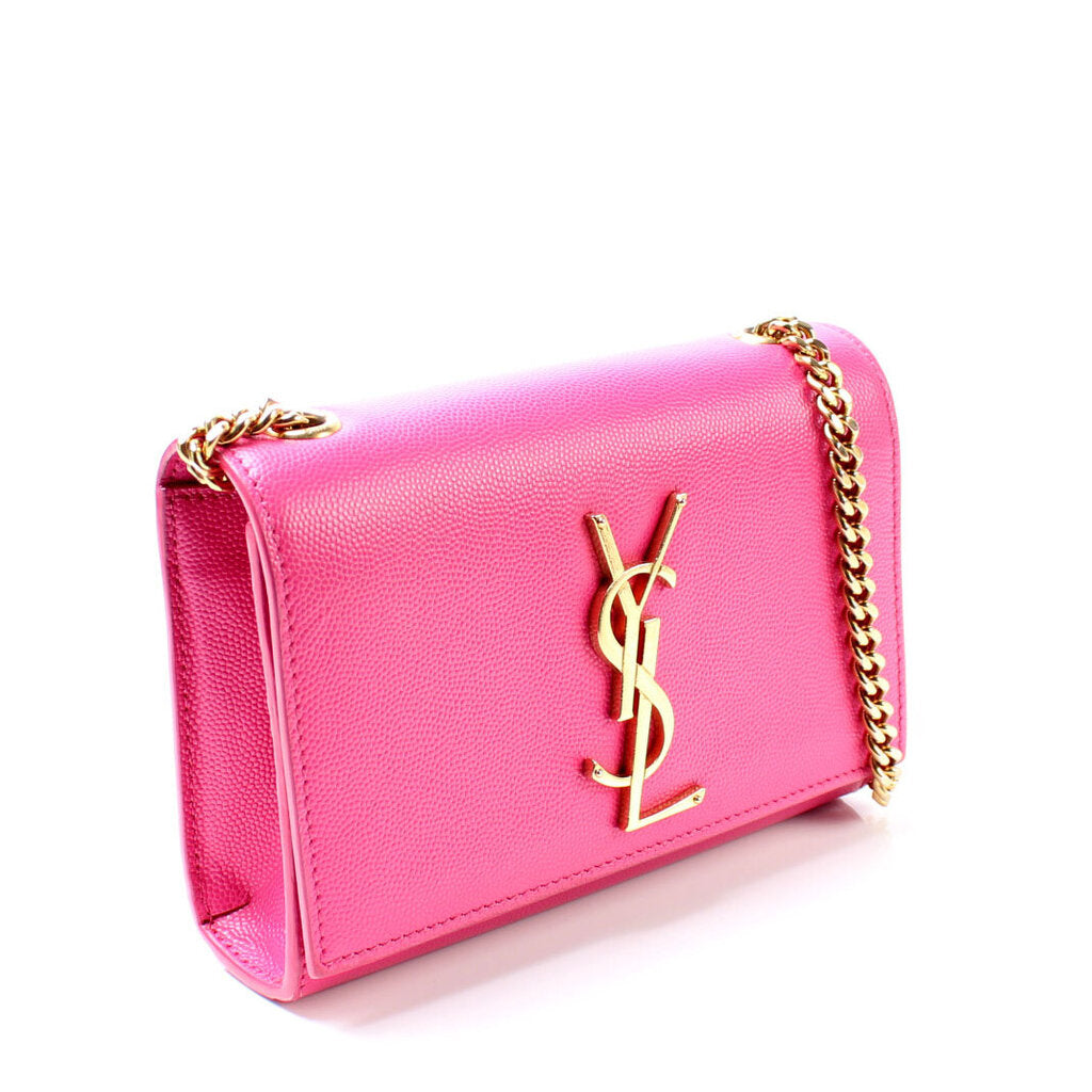 Saint Laurent Kate Satchel Grain Small Bag