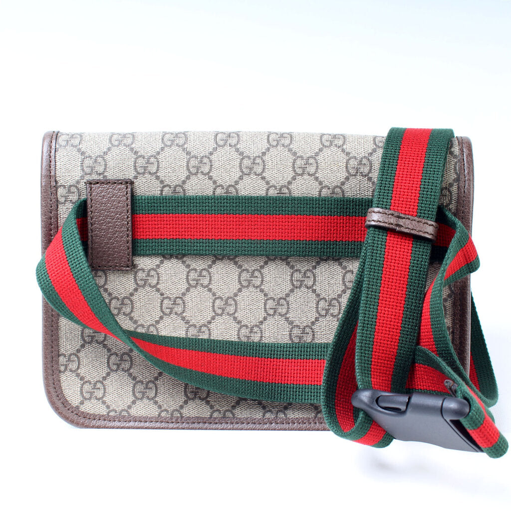 Gucci 493930 GG Supreme Neo Web Belt Bag