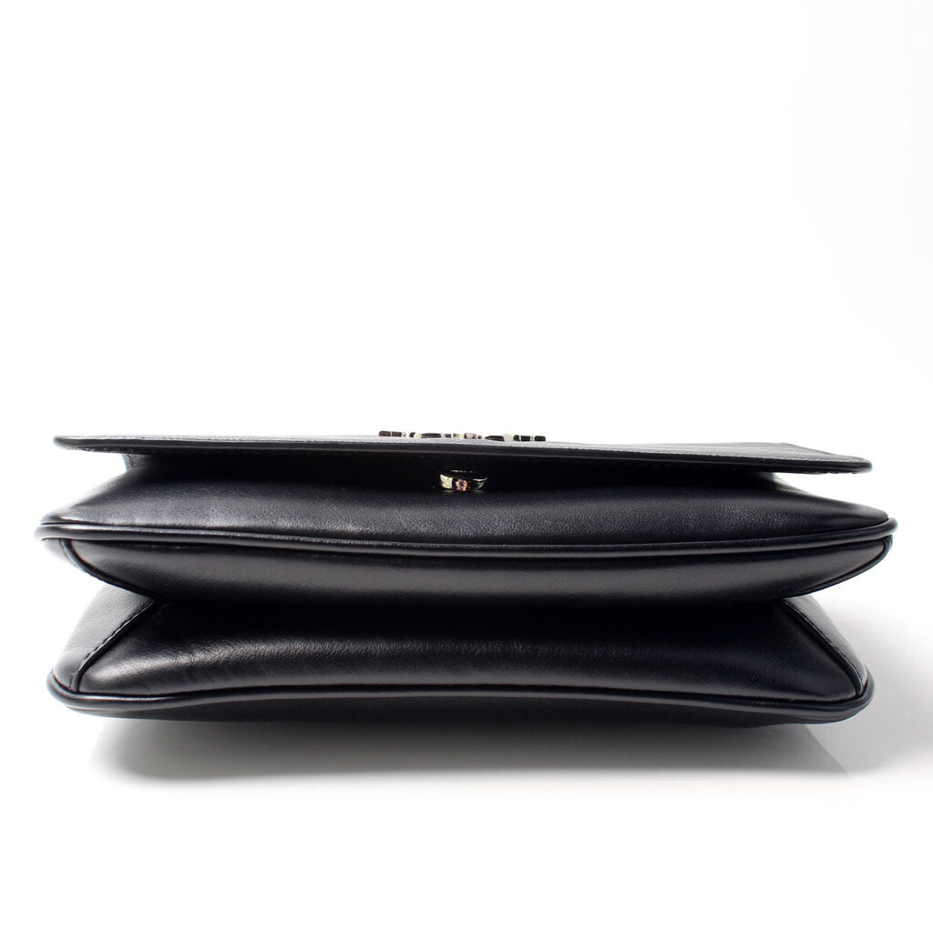 Prada Saffiano / Calf Flap Bag