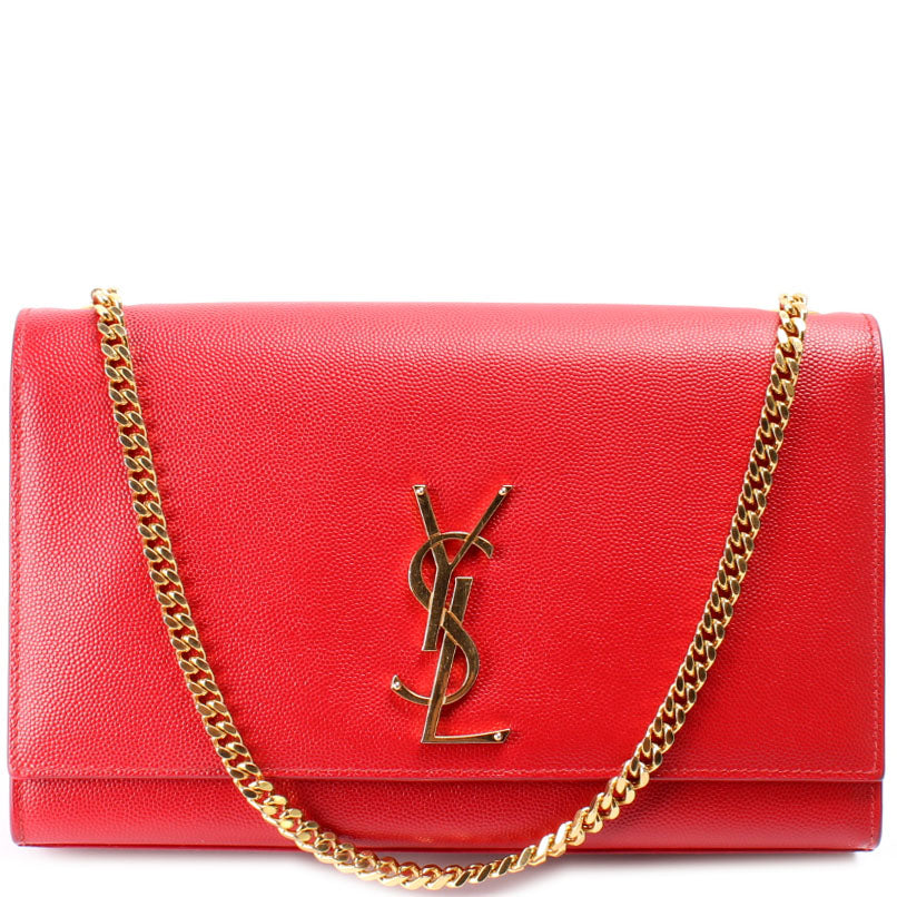 Saint Laurent Kate Satchel Grain Medium 364021 Bag