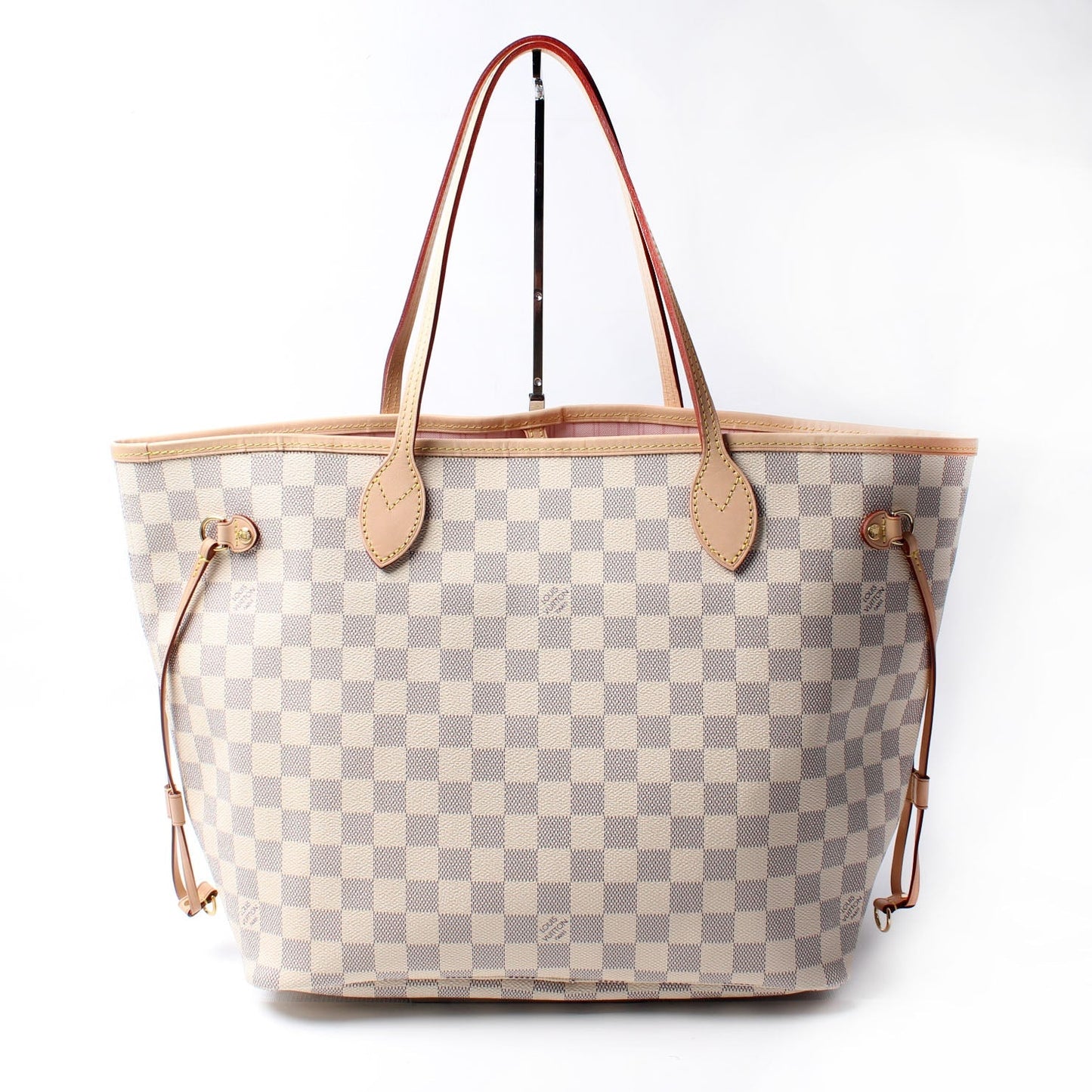 Louis Vuitton Neverfull MM W/ Wallet Damier Azur