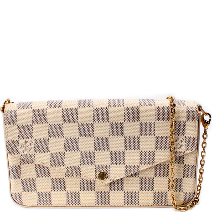 Louis Vuitton Pochette Felicie Damier Azur