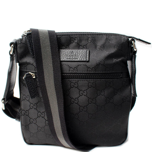 Gucci 449183 GG Nylon Crossbody Bag