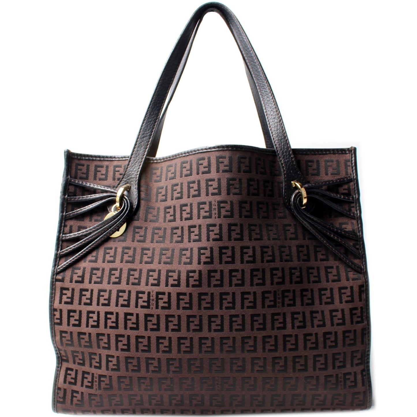 Fendi 8BH153 Zucchino Canvas Tote Bag