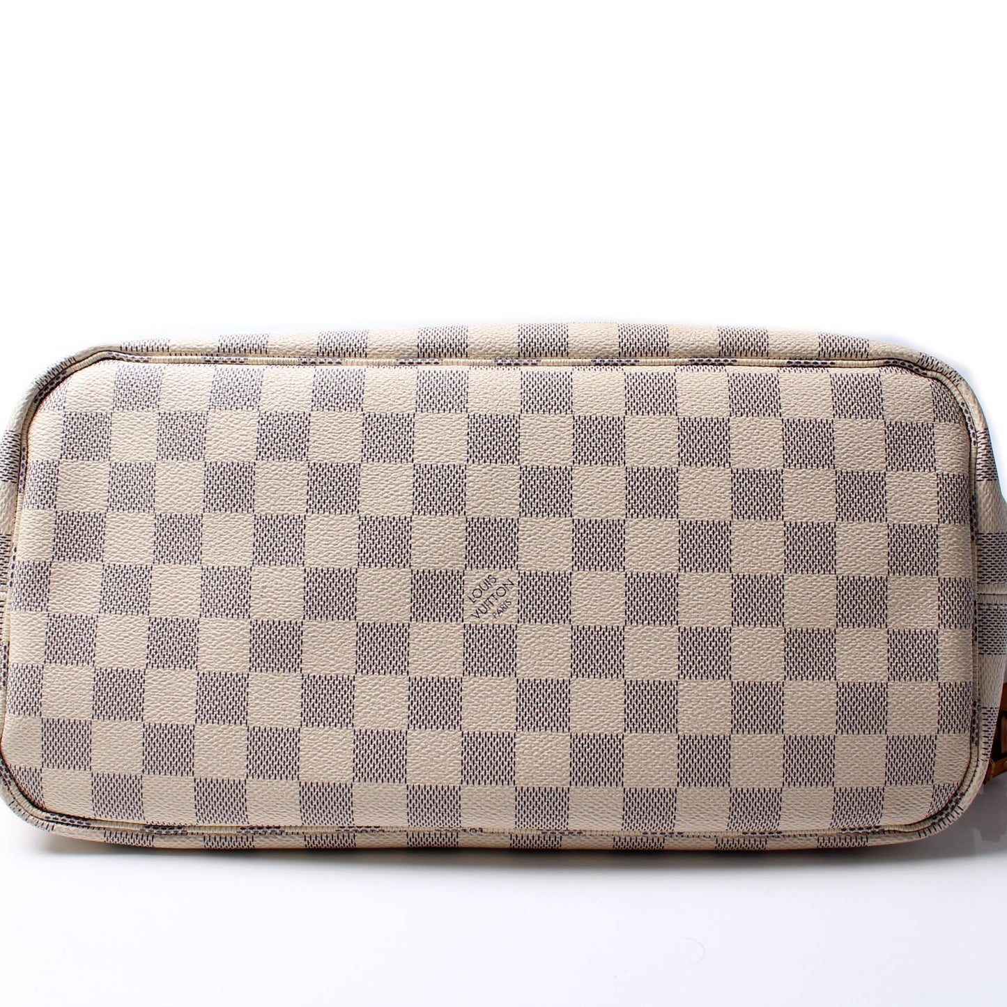 Louis Vuitton Neverfull MM W/Wallet Damier Azur