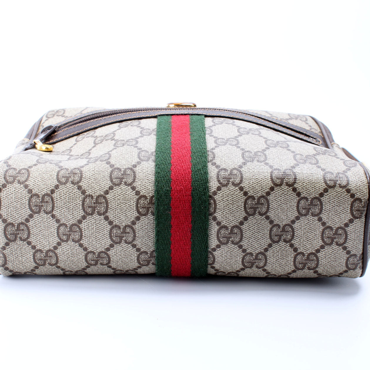 Gucci Vintage GG Canvas Crossbody Bag