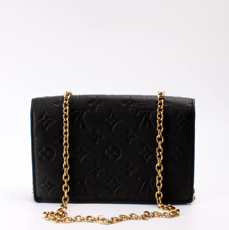 Louis Vuitton Vavin Chain Wallet Empreinte