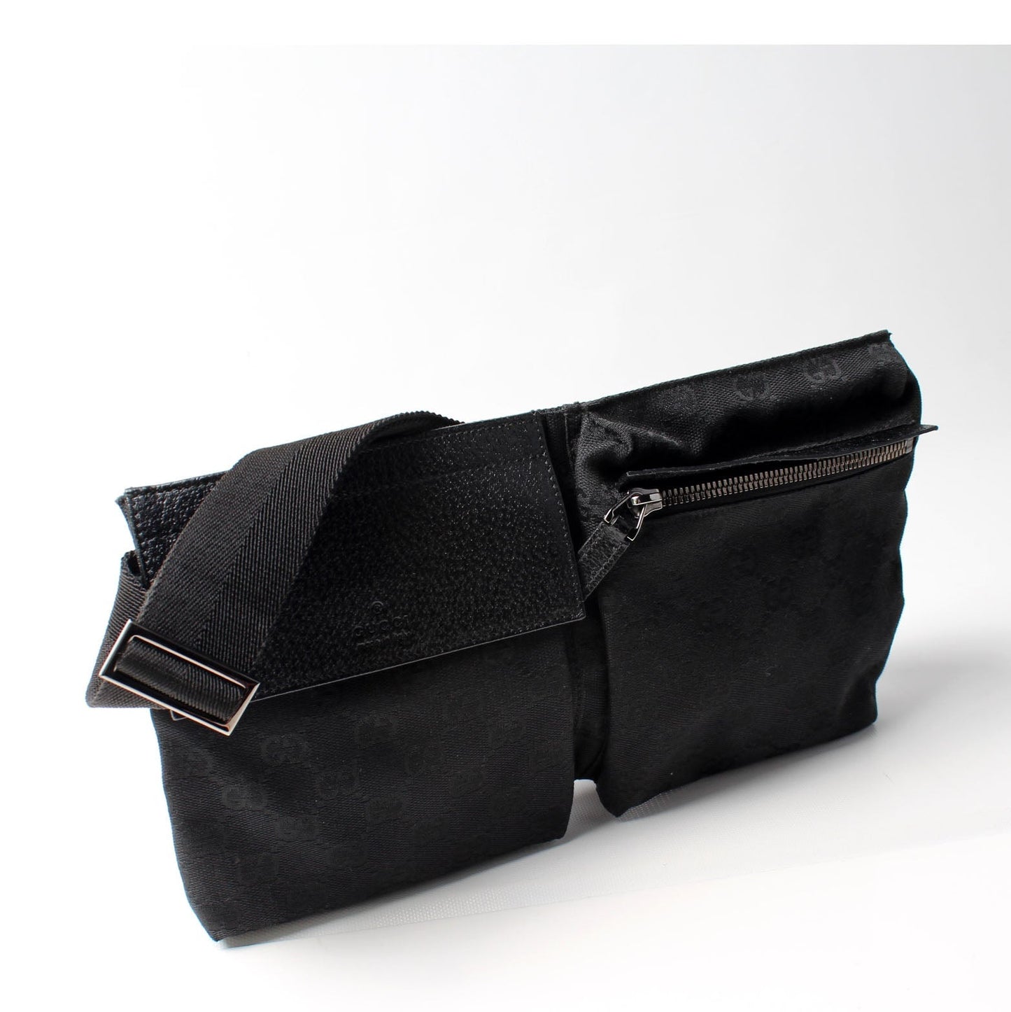 Gucci 28566 GG Canvas Waist Bag