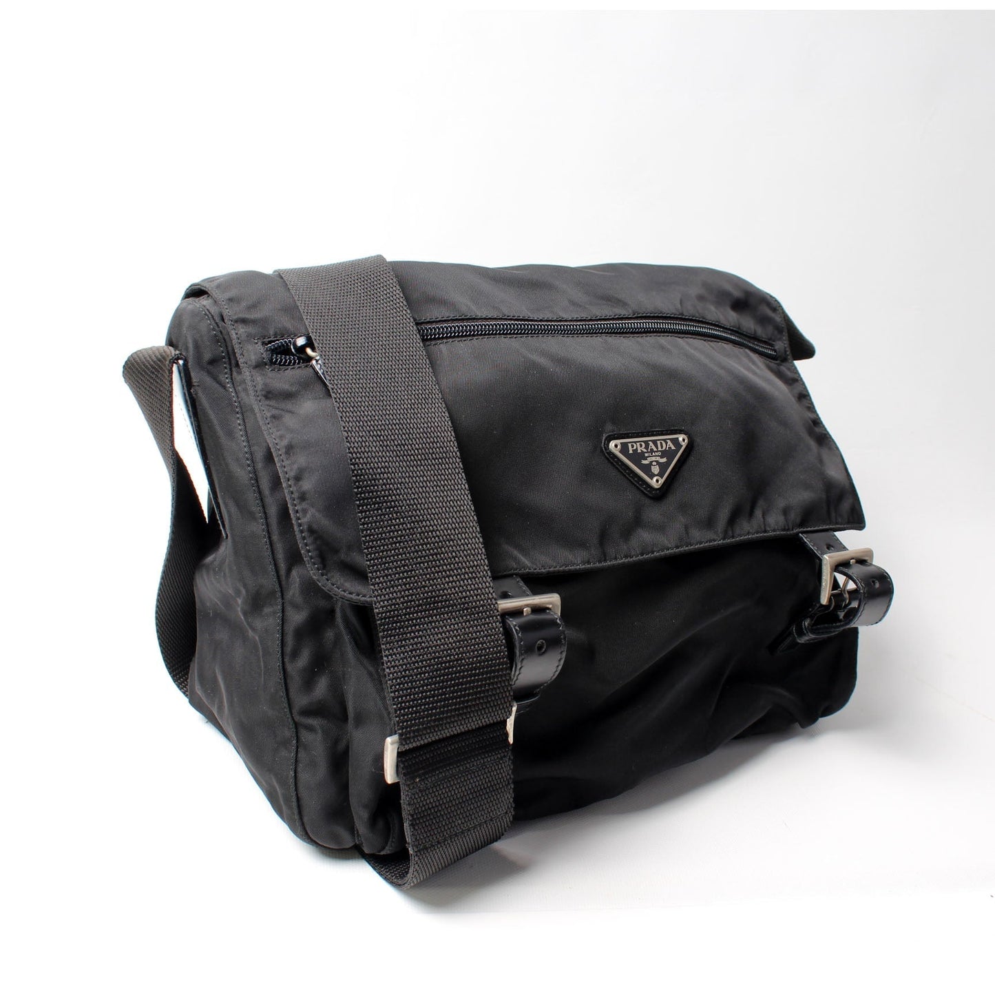 Prada Tessuto Nylon Messenger Bag