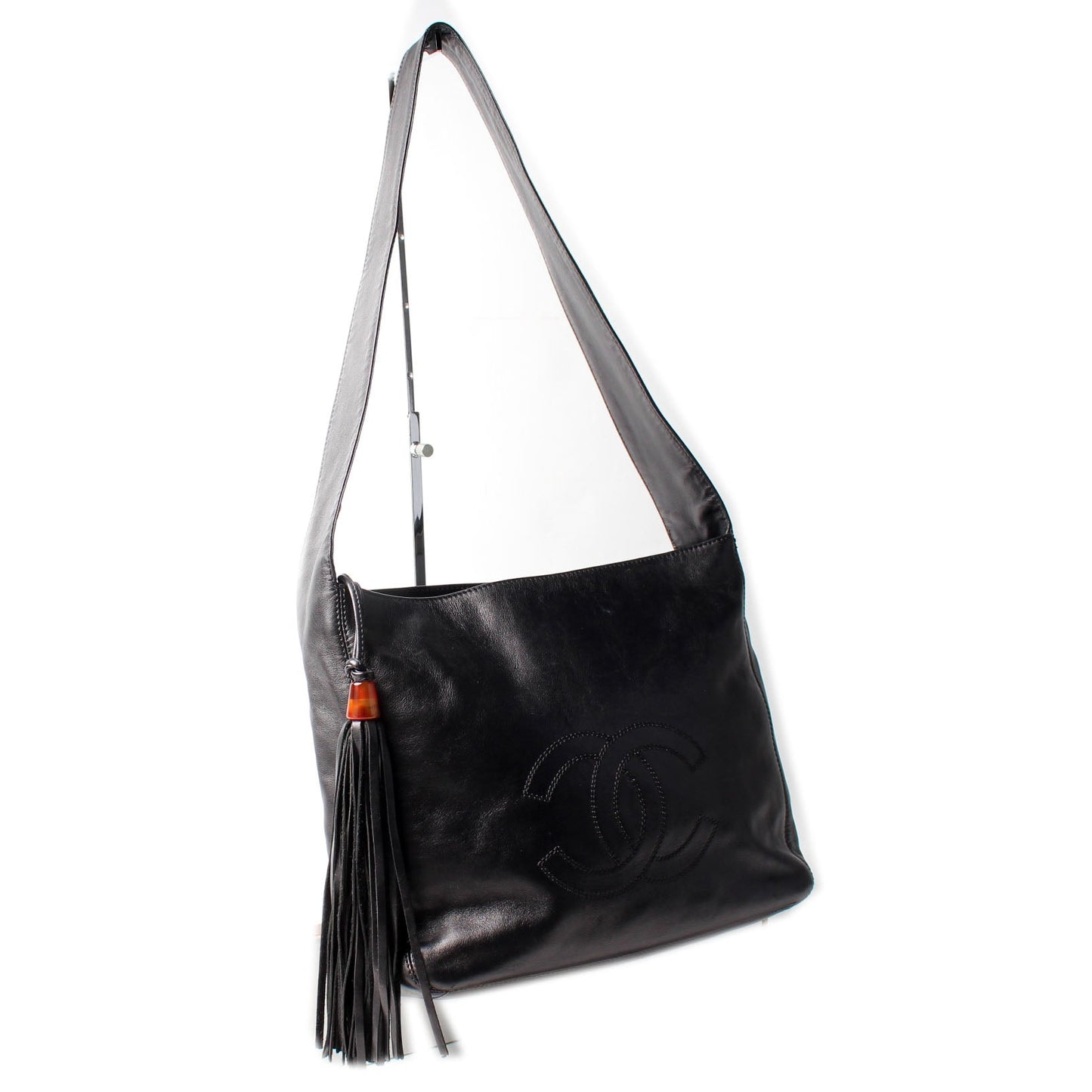 Chanel Vintage CC Tassle Shoulder Bag