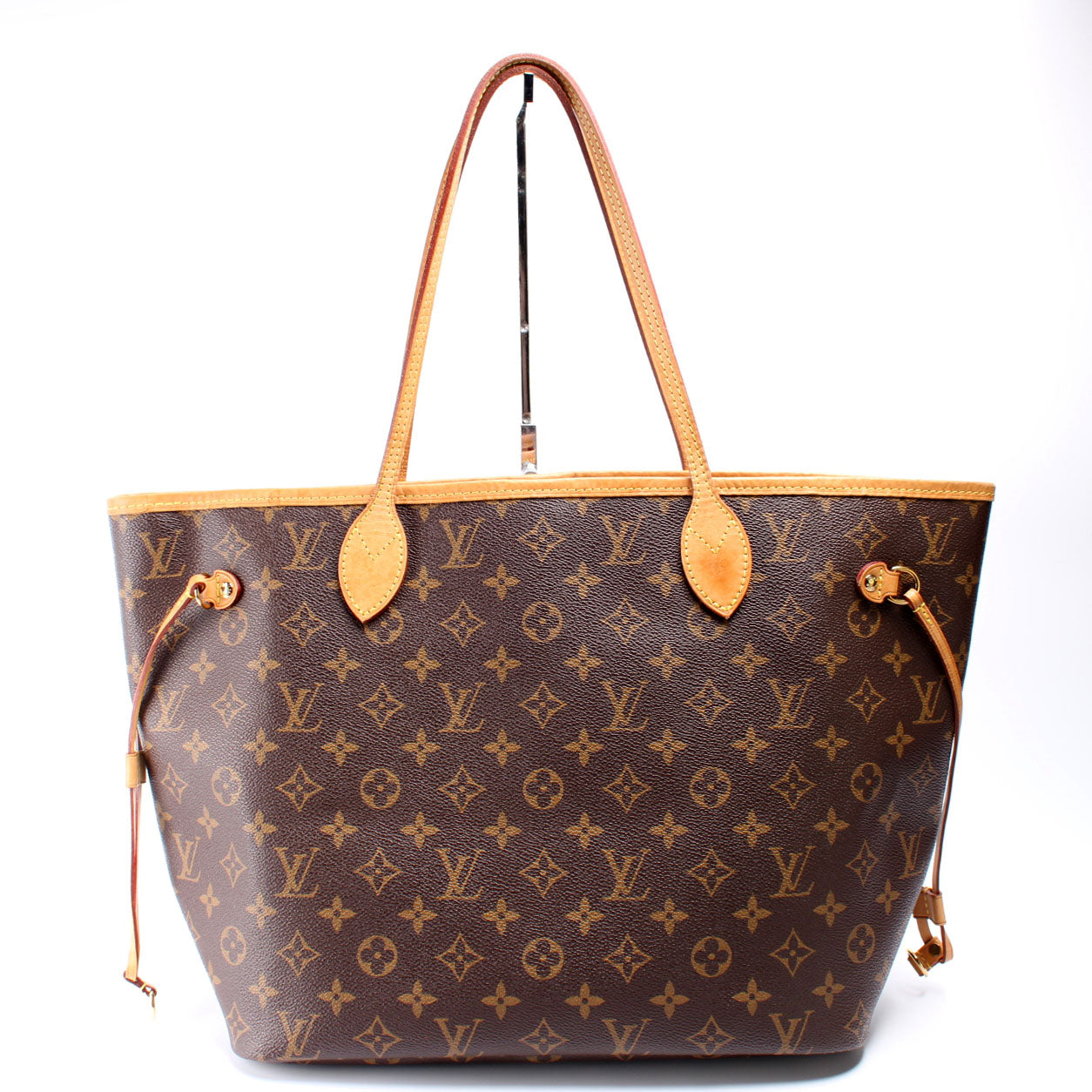 Louis Vuitton Neverfull MM W/Wallet Monogram