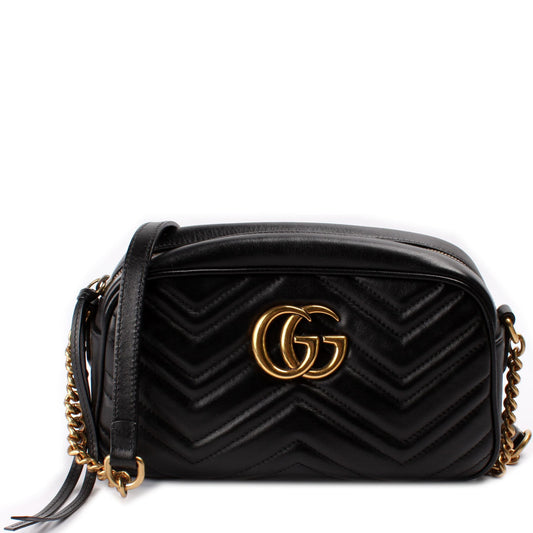 Gucci 447632 Marmont Small Leather Camera Bag