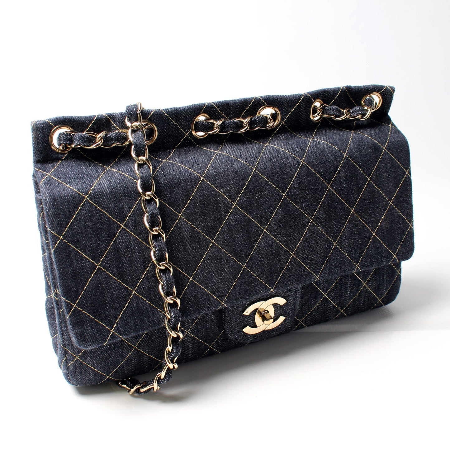 Chanel Denim Flap 10M Bag