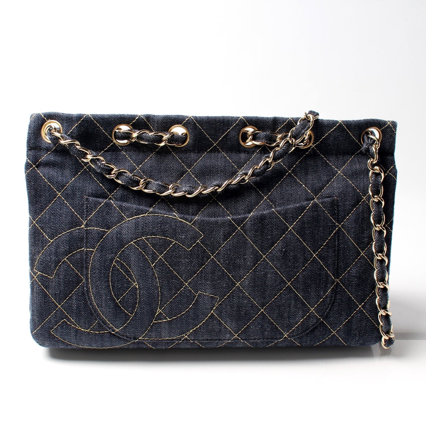 Chanel Denim Flap 10M Bag