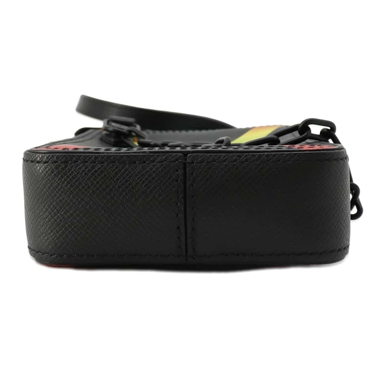 Louis Vuitton  Noir Taiga Leather Shoulder Bag
