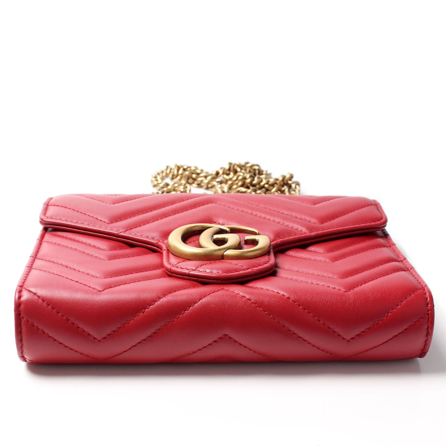 Gucci 474575 Marmont Chain Wallet Bag
