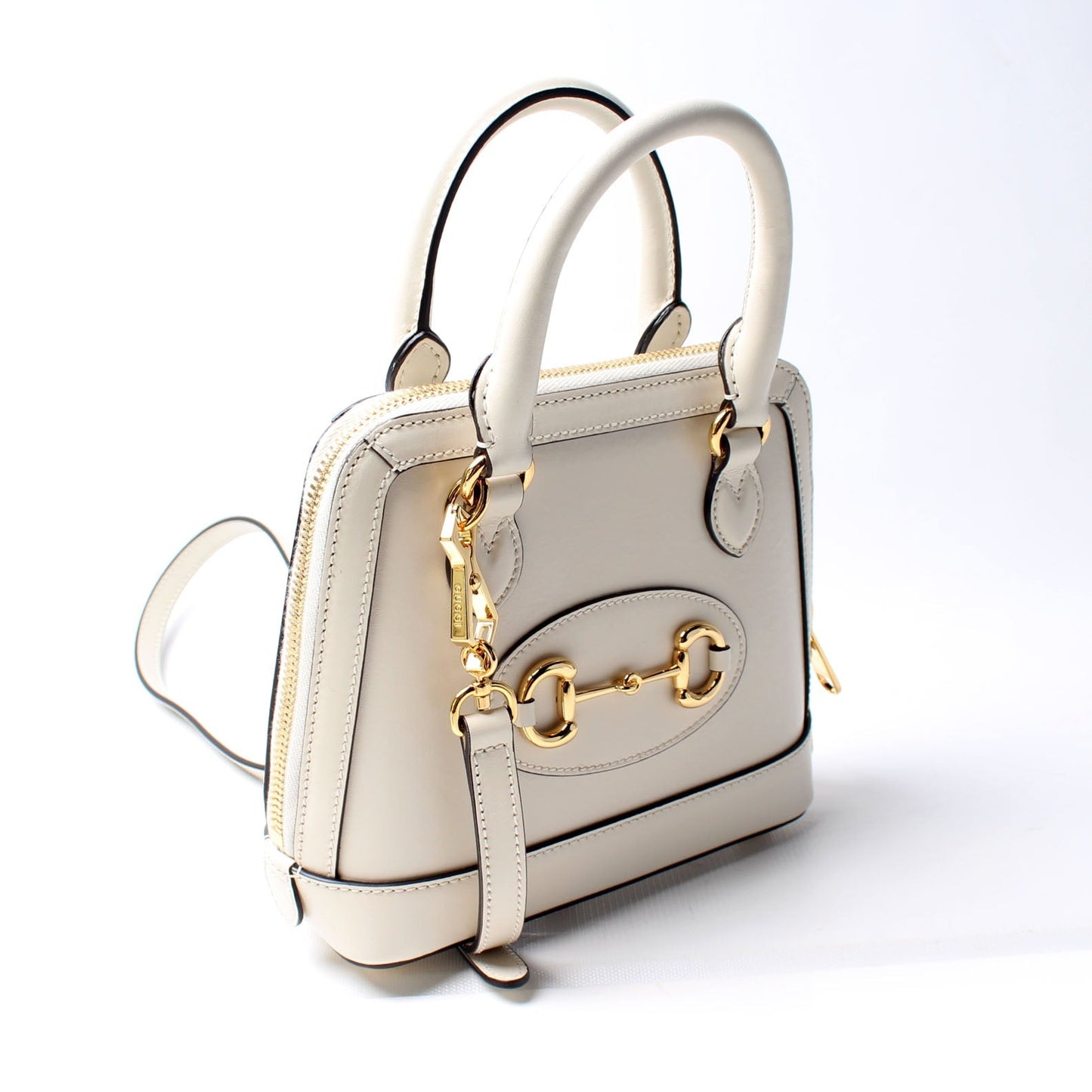 Gucci 640716 Horsebit 1955 Mini Top Handle Leather Bag