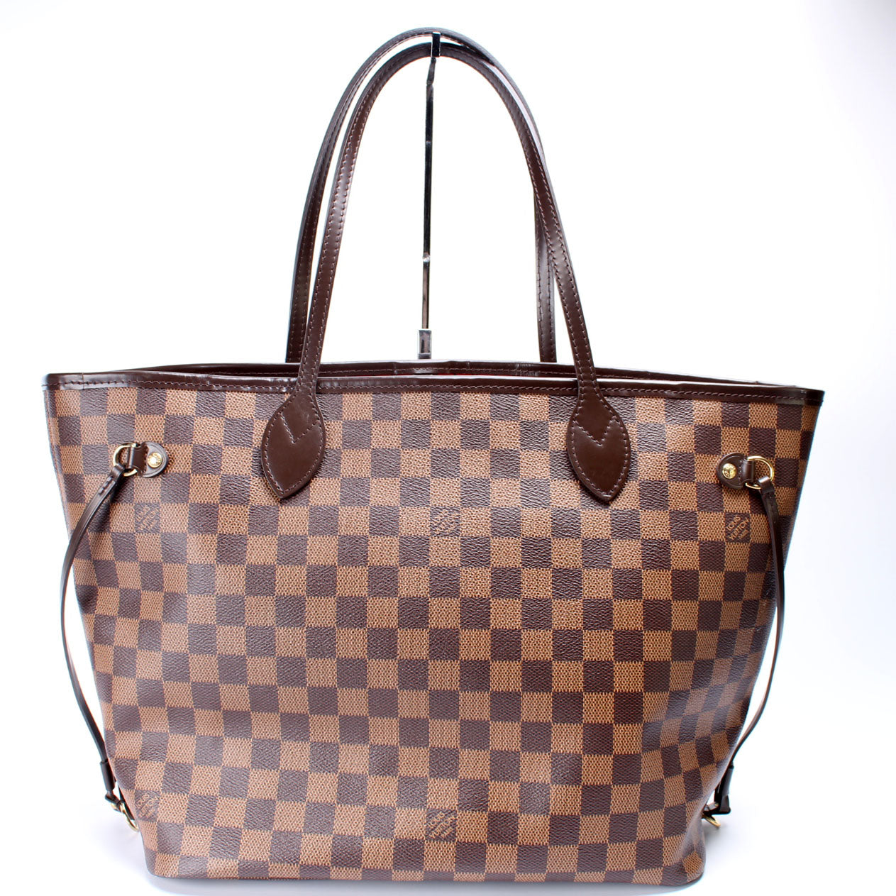 Louis Vuitton Neverfull MM W/ Wallet Damier Ebene