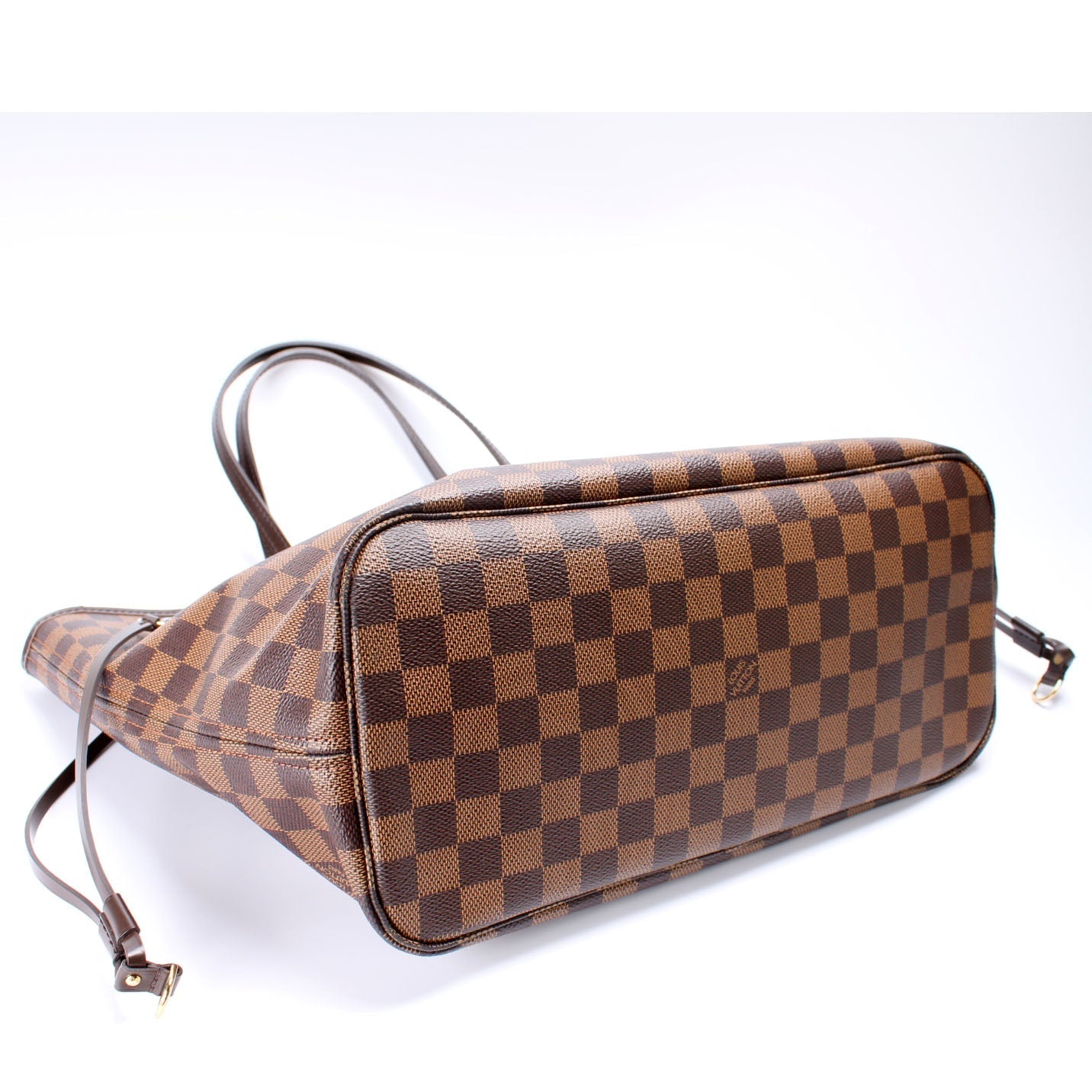 Louis Vuitton Neverfull MM W/ Wallet Damier Ebene