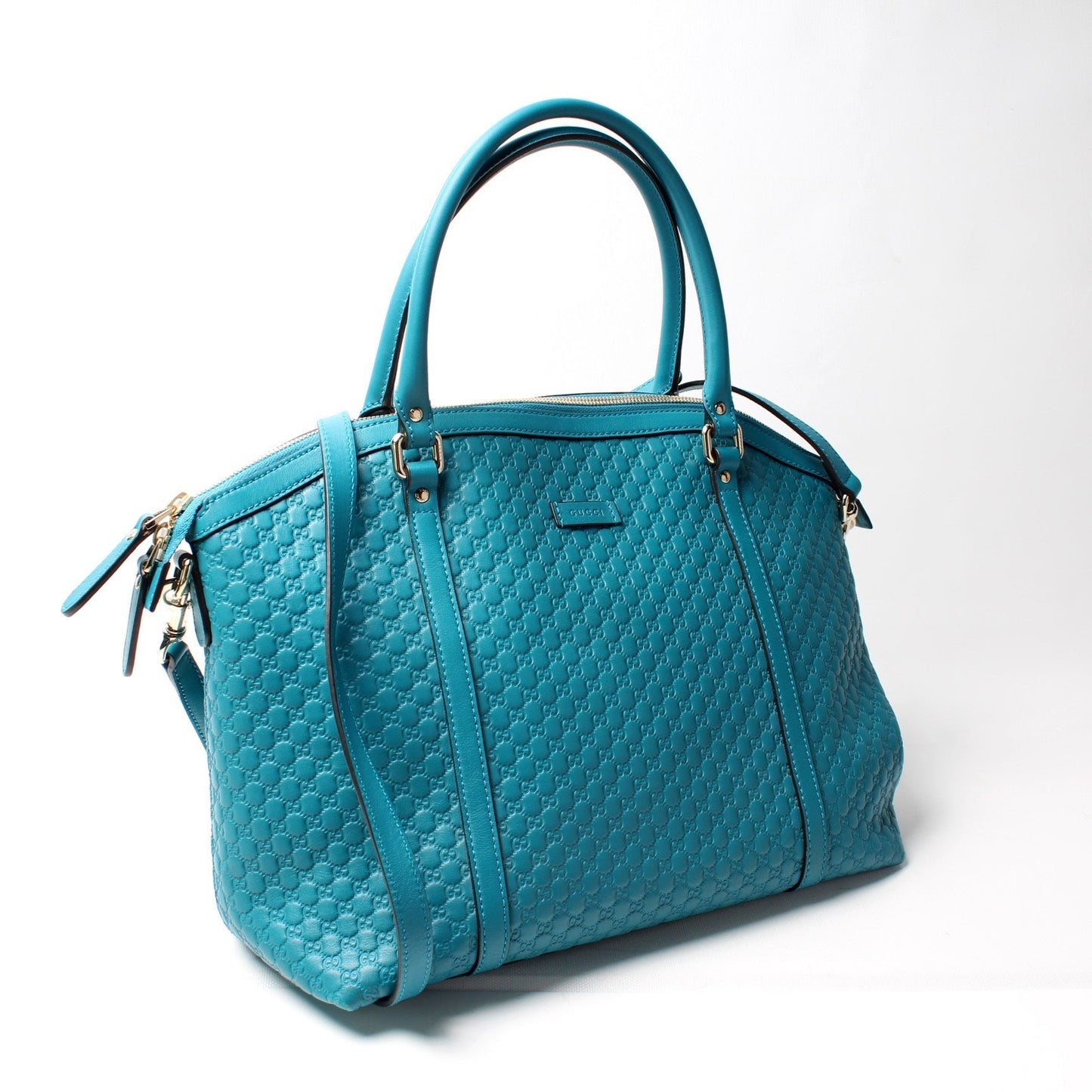 Gucci Leather Top Handle Tote