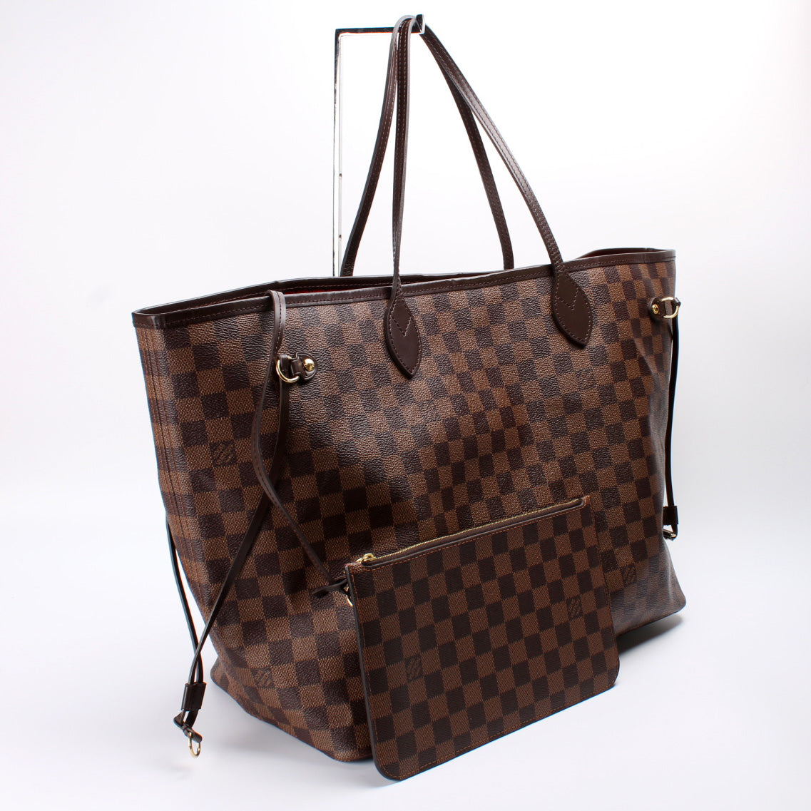Louis Vuitton Neverfull GM W/ Wallet Damier Ebene