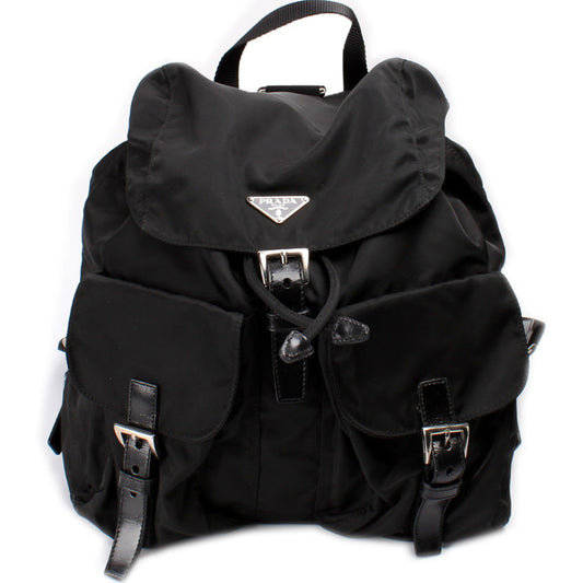 Prada Vintage Nylon Backpack Large Bag