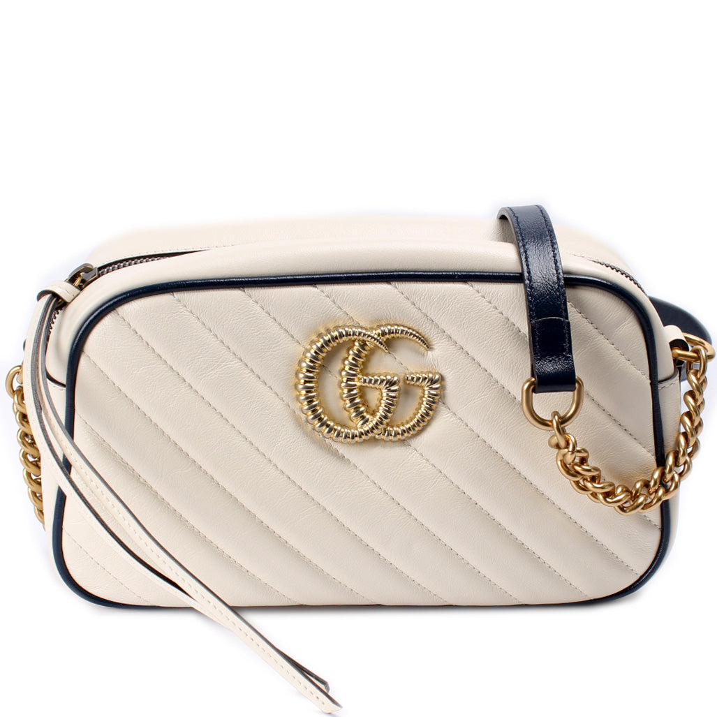 Gucci 447632 Marmont Small Leather Camera Bag