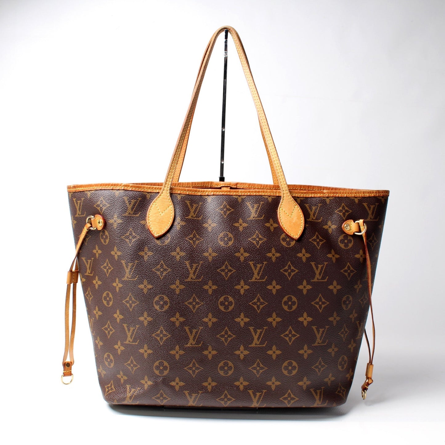 Louis Vuitton Neverfull MM W/ Wallet Monogram