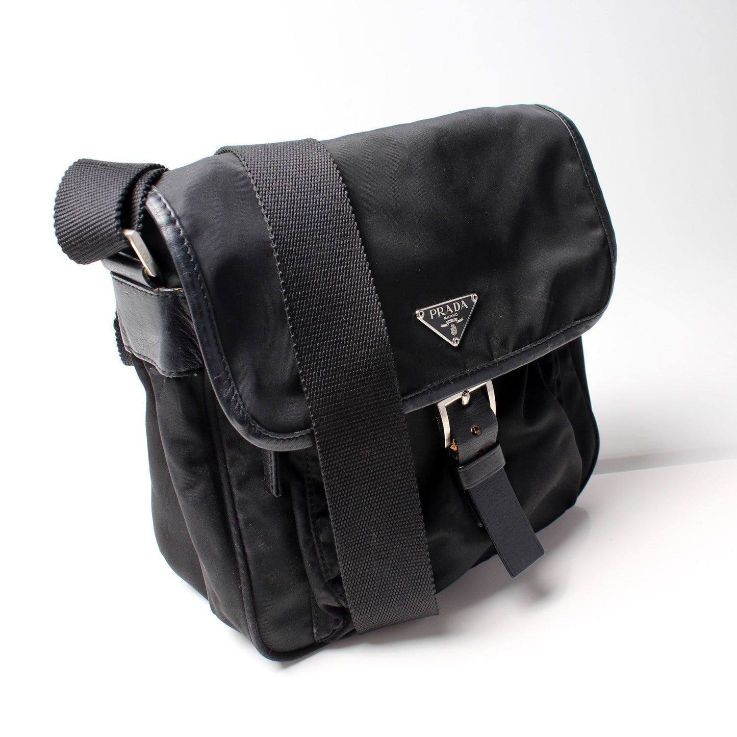 Prada Nylon Small Messenger Vintage Bag