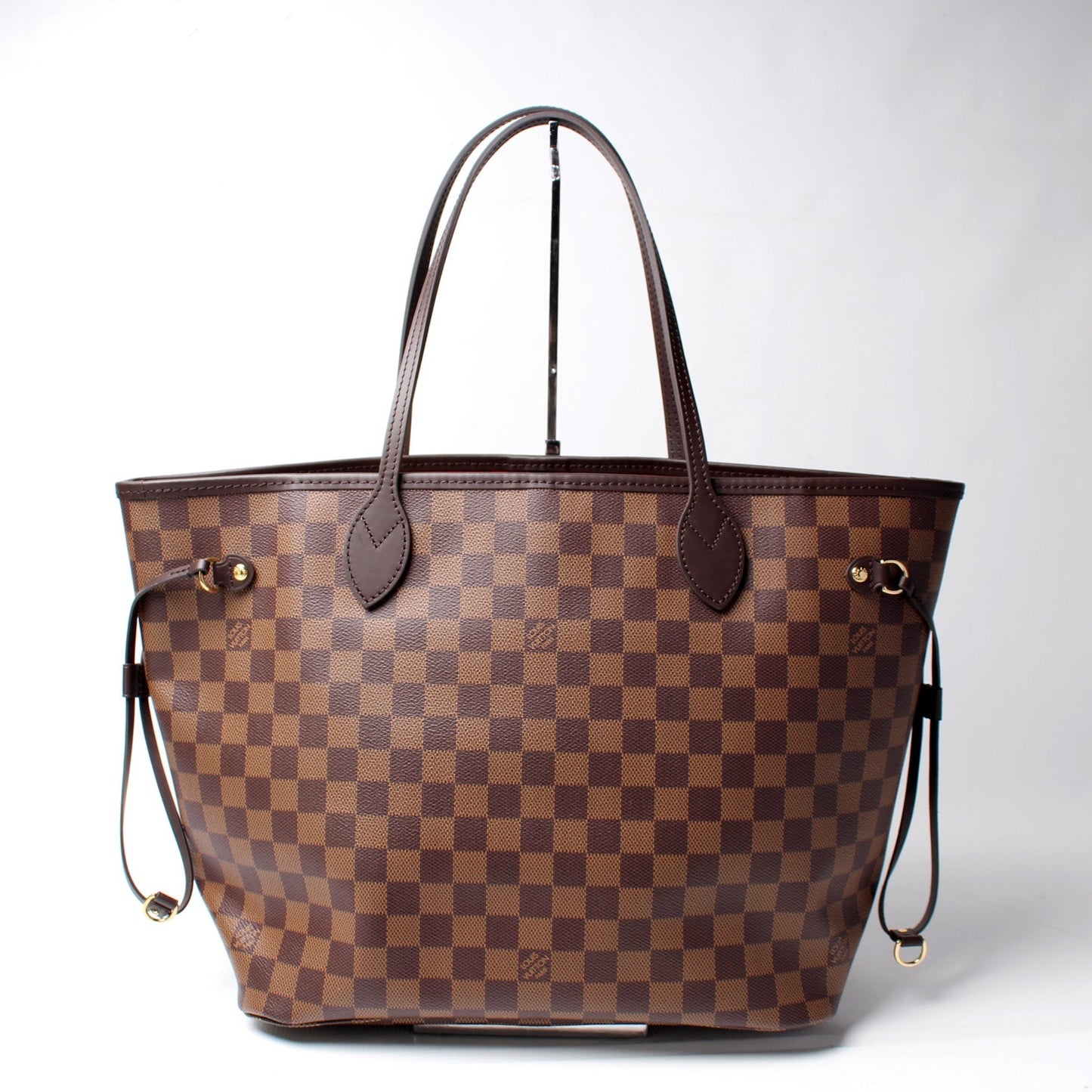 Louis Vuitton Neverfull MM W/ Wallet Damier Ebene