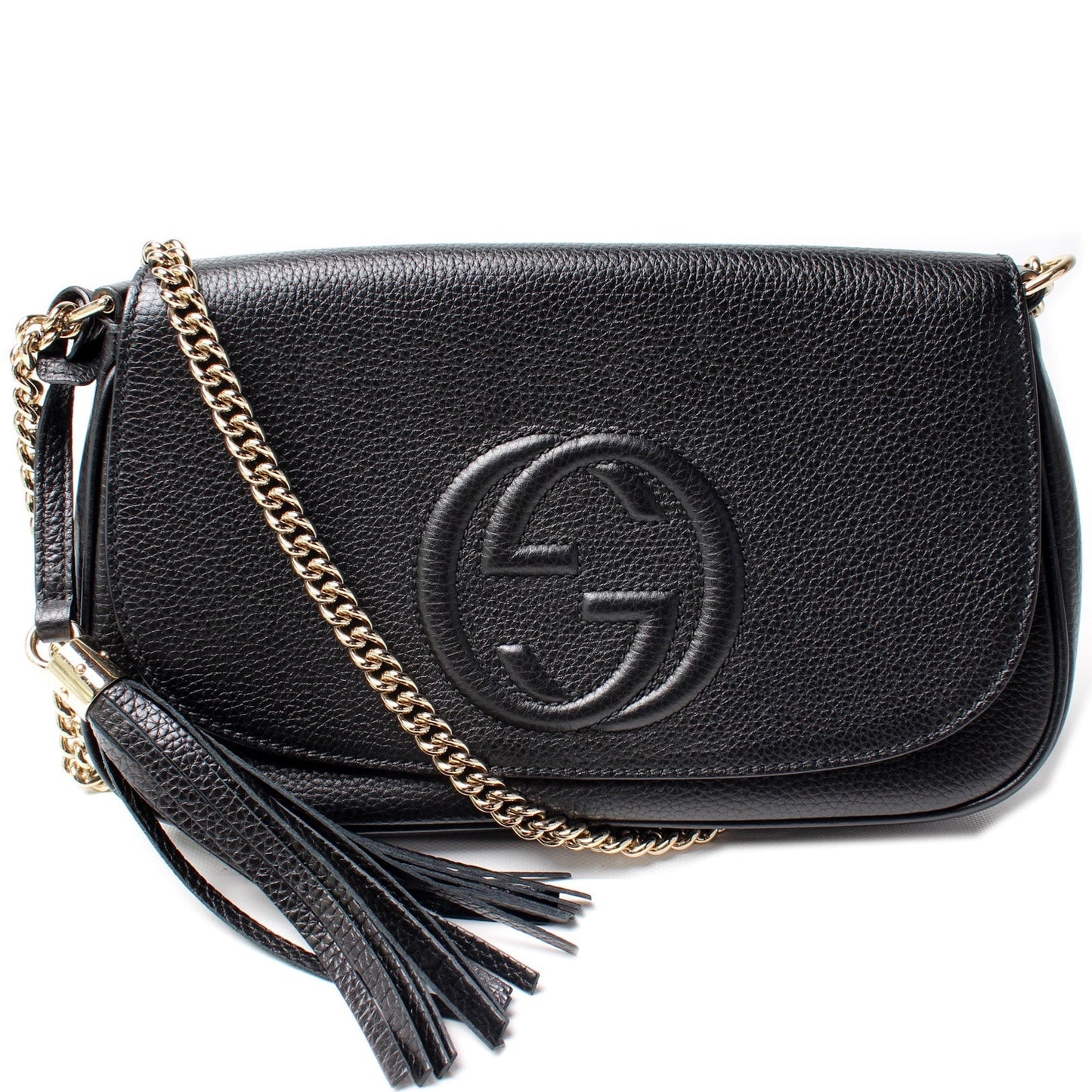 Gucci Chain Leather Crossbody
