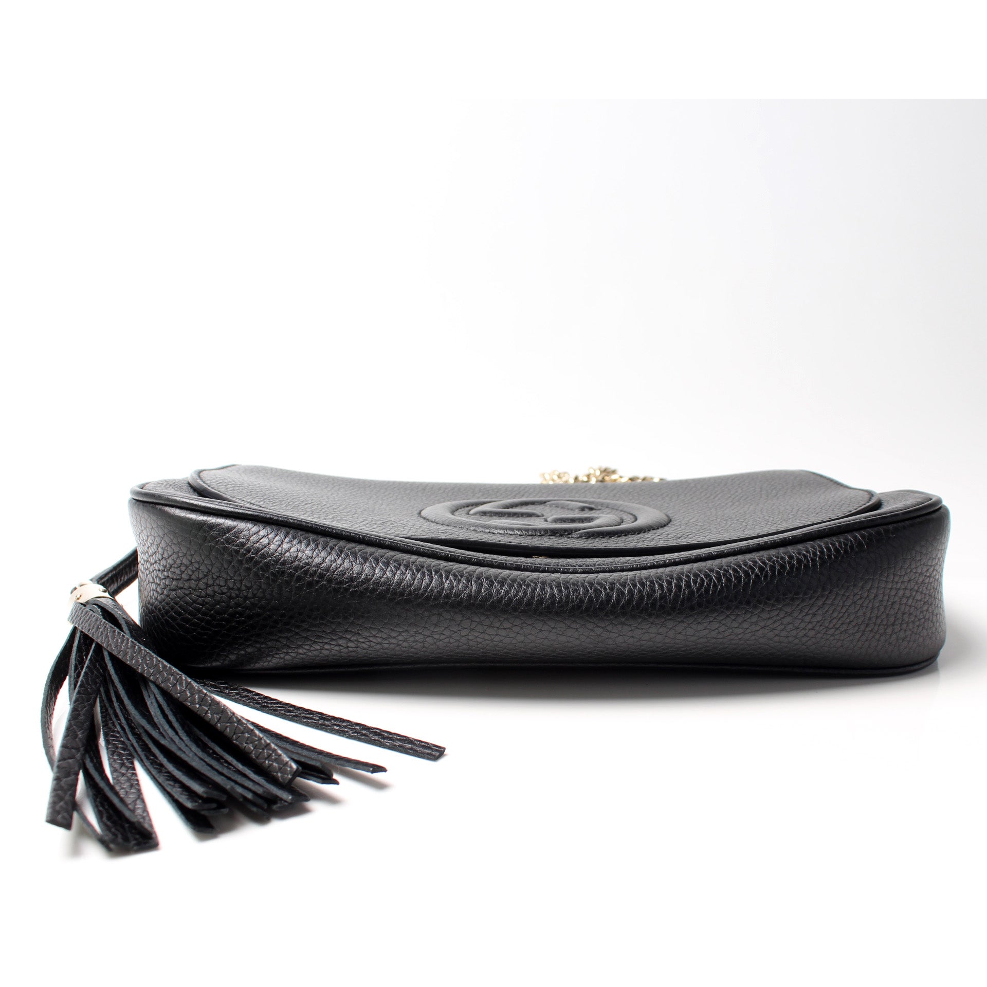 Gucci Chain Leather Crossbody