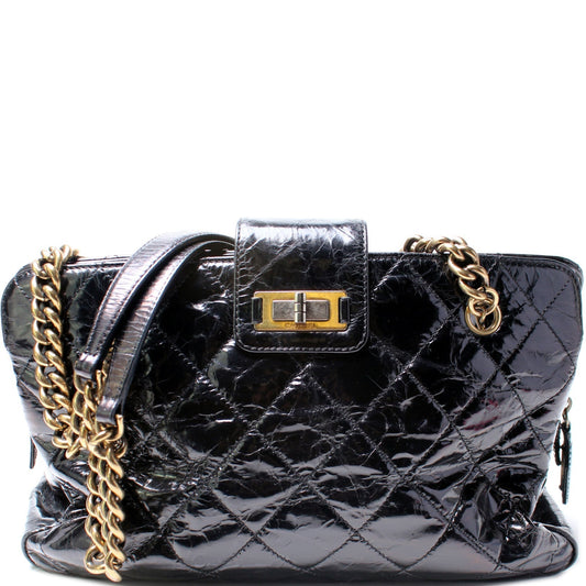 Chanel Mademoiselle Zip Shopping Glazed 15M Bag