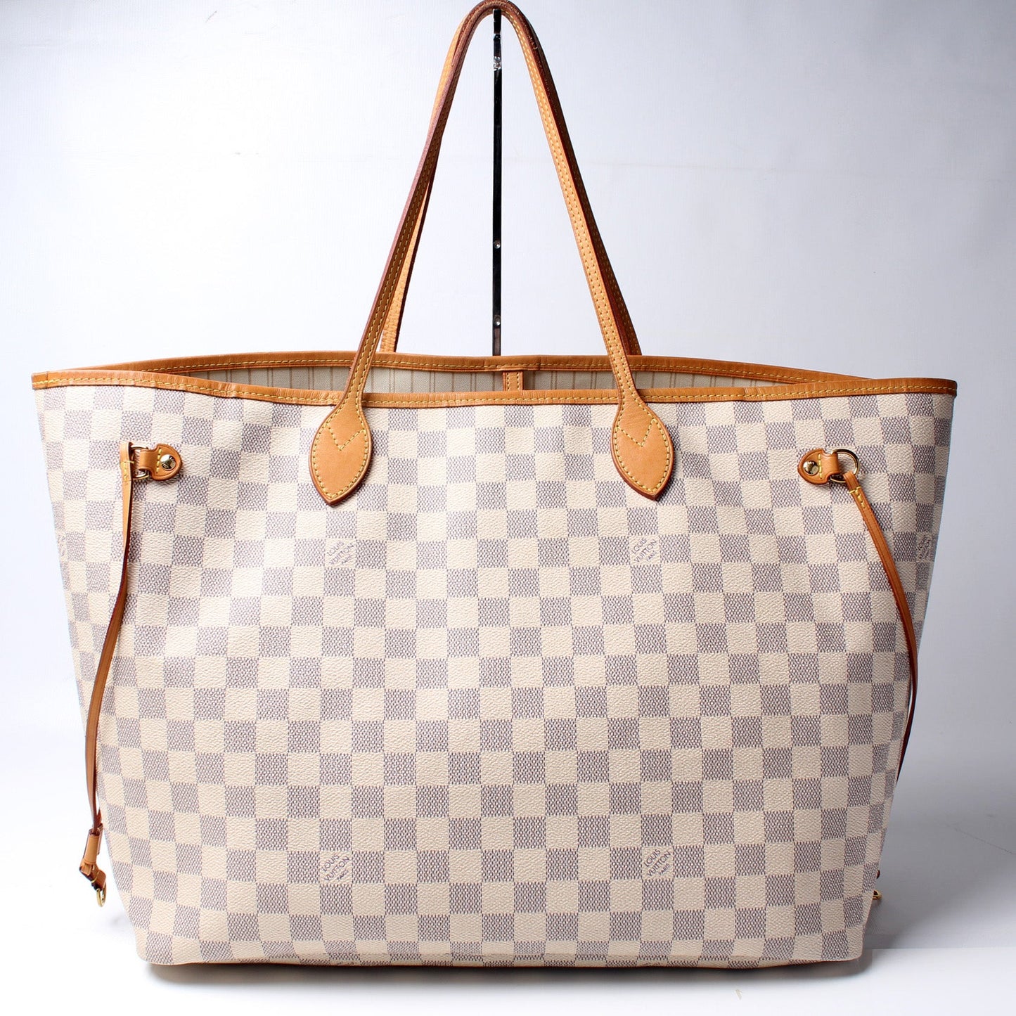 Louis Vuitton Neverfull GM W/ Wallet Damier Azur
