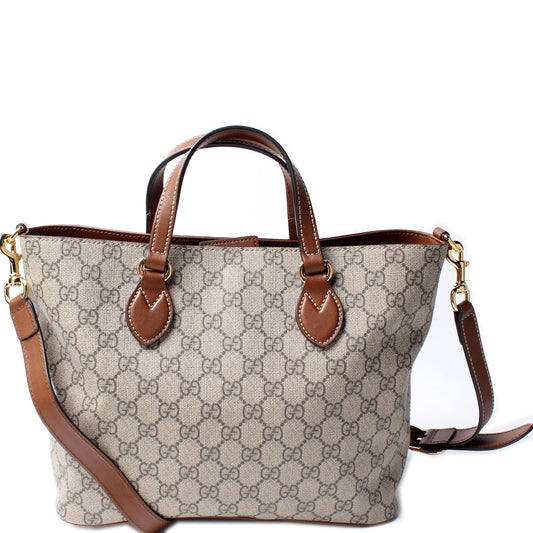 Gucci 473887 GG Supreme Small Tote Bag