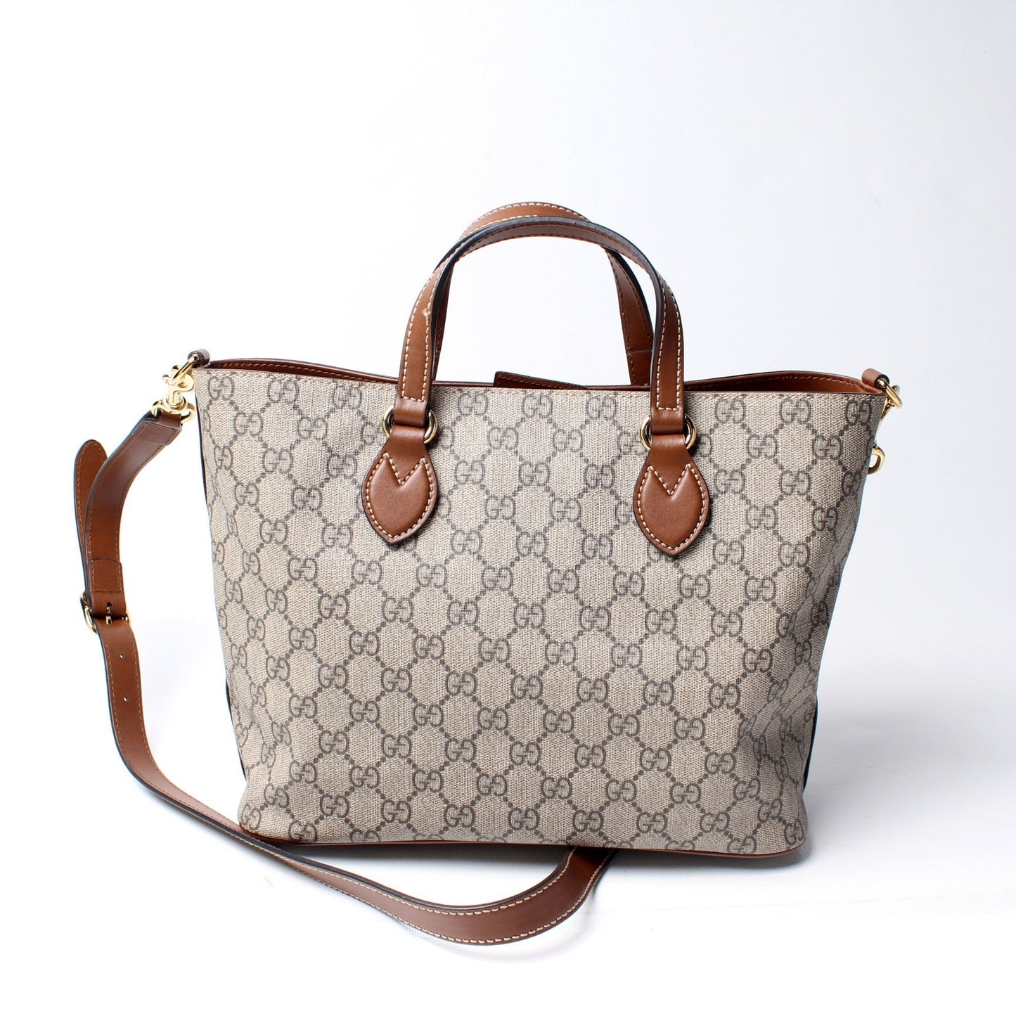Gucci 473887 GG Supreme Small Tote Bag