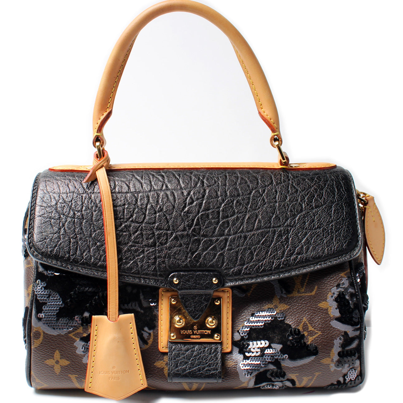 Louis Vuitton Carrousel Fleur De Jais Monogram