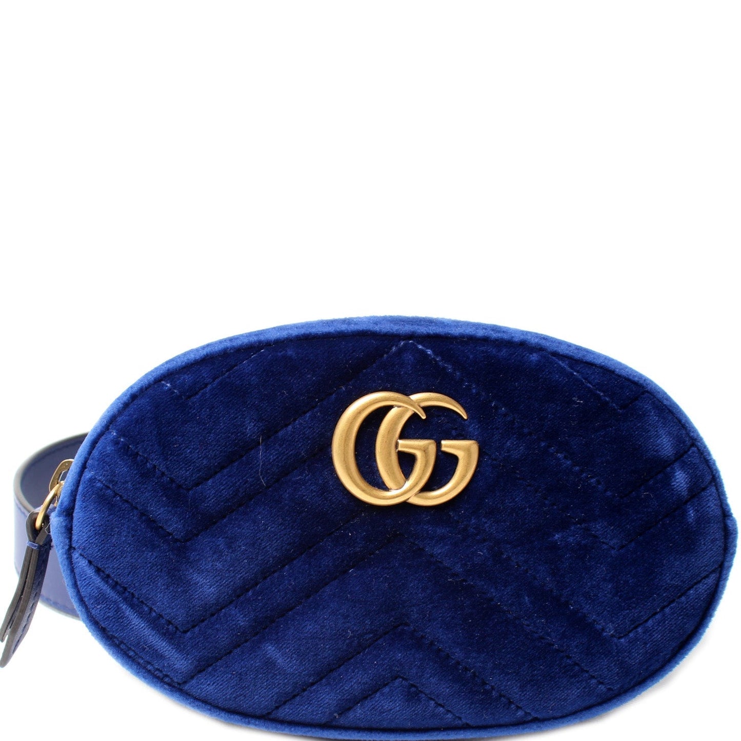 Gucci 476434 Marmont Velvet Belt Bag