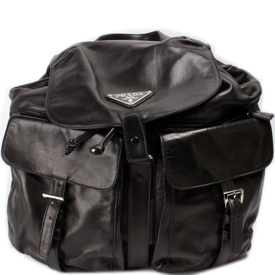 Prada Backpack Leather Bag