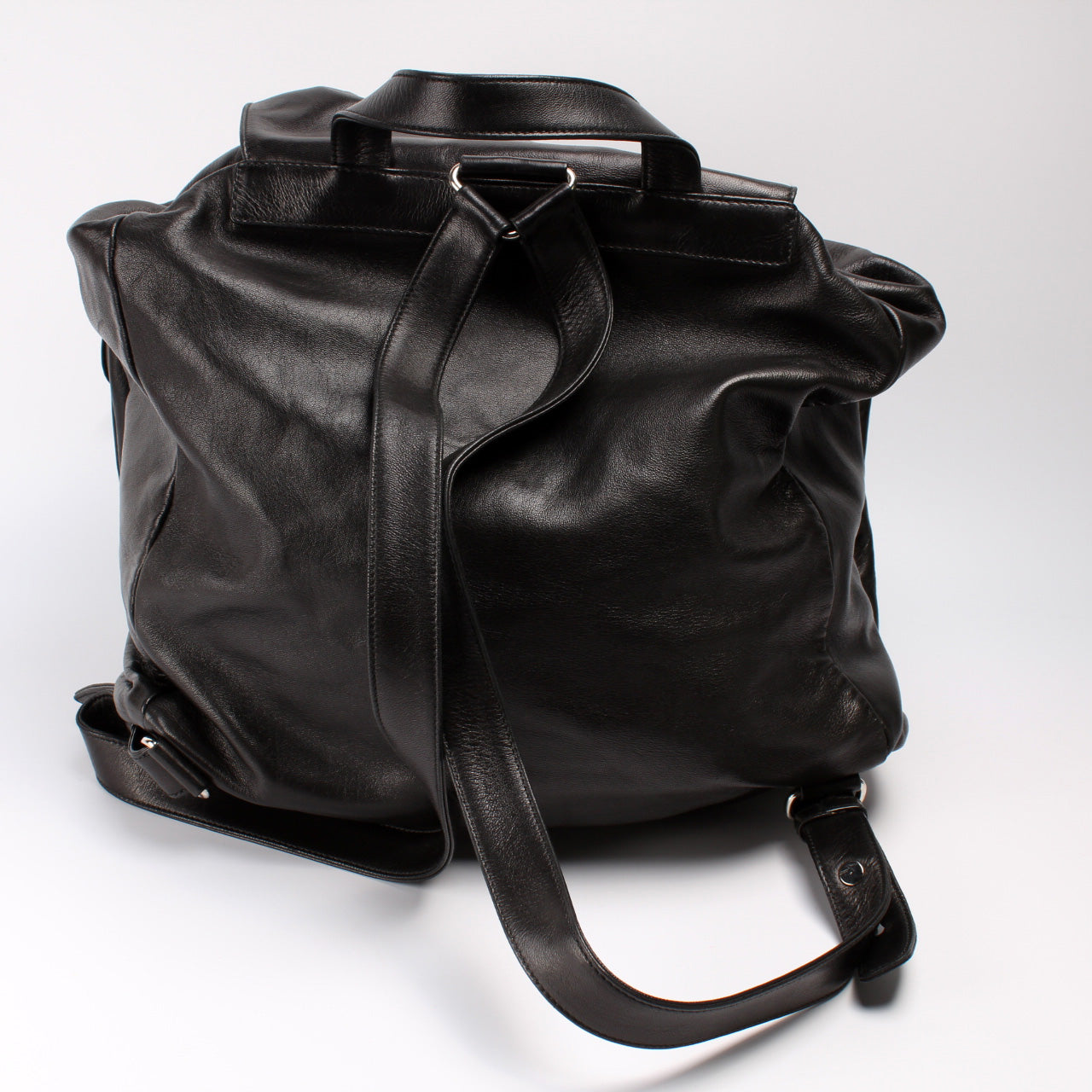 Prada Backpack Leather Bag