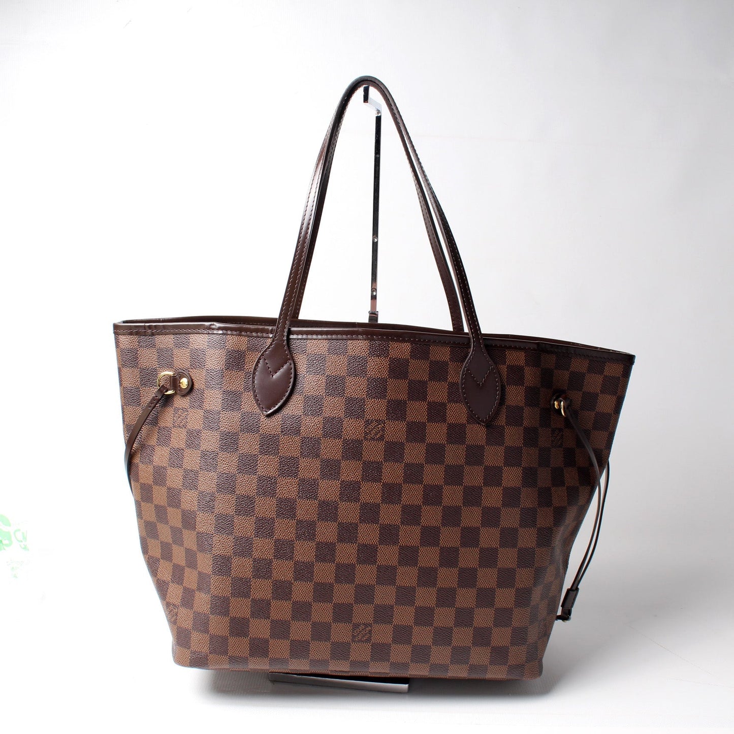 Louis Vuitton Neverfull MM W/ Wallet Damier Ebene