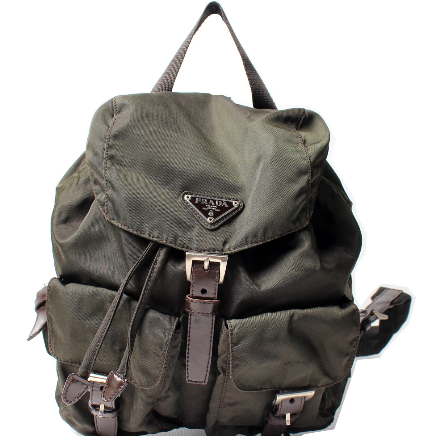 Prada Vintage Nylon Backpack Bag
