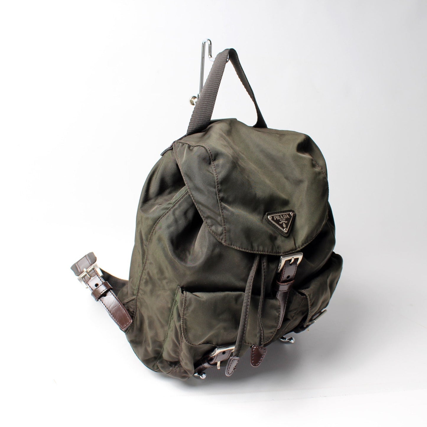 Prada Vintage Nylon Backpack Bag