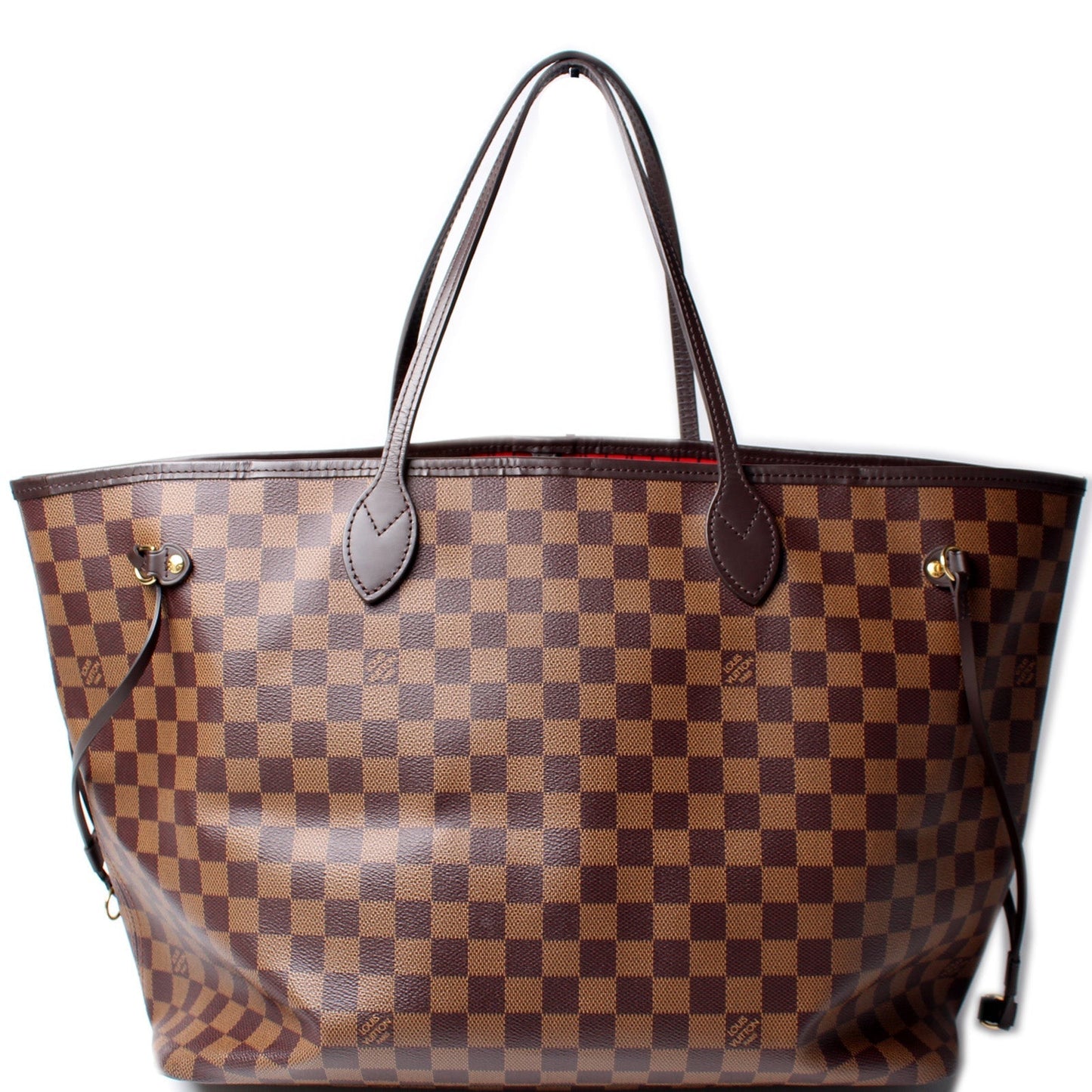 Louis Vuitton Neverfull GM W/ Wallet Damier Ebene