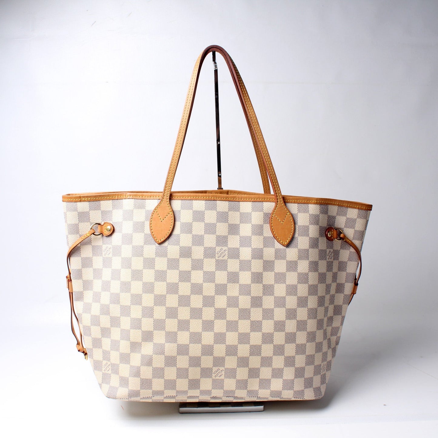 Louis Vuitton Neverfull MM W/ Wallet Damier Azur